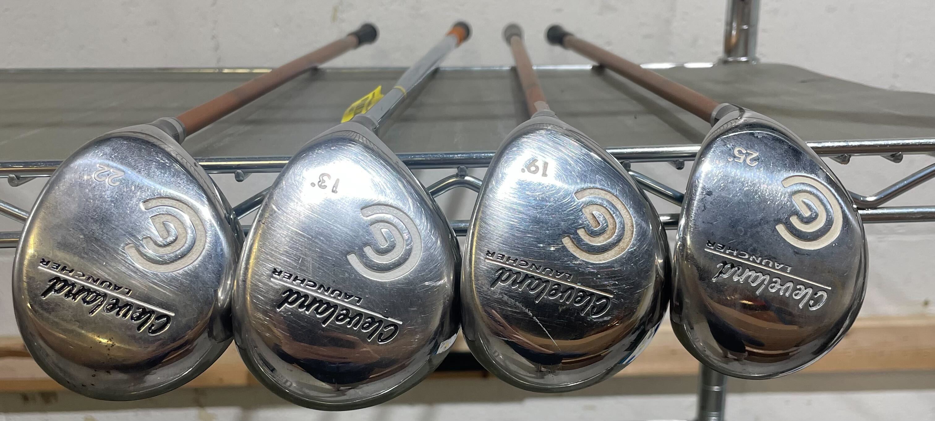 Wholesale Lot of 25 Golf Clubs - Cleveland Launcher Fairway Woods-Next Round