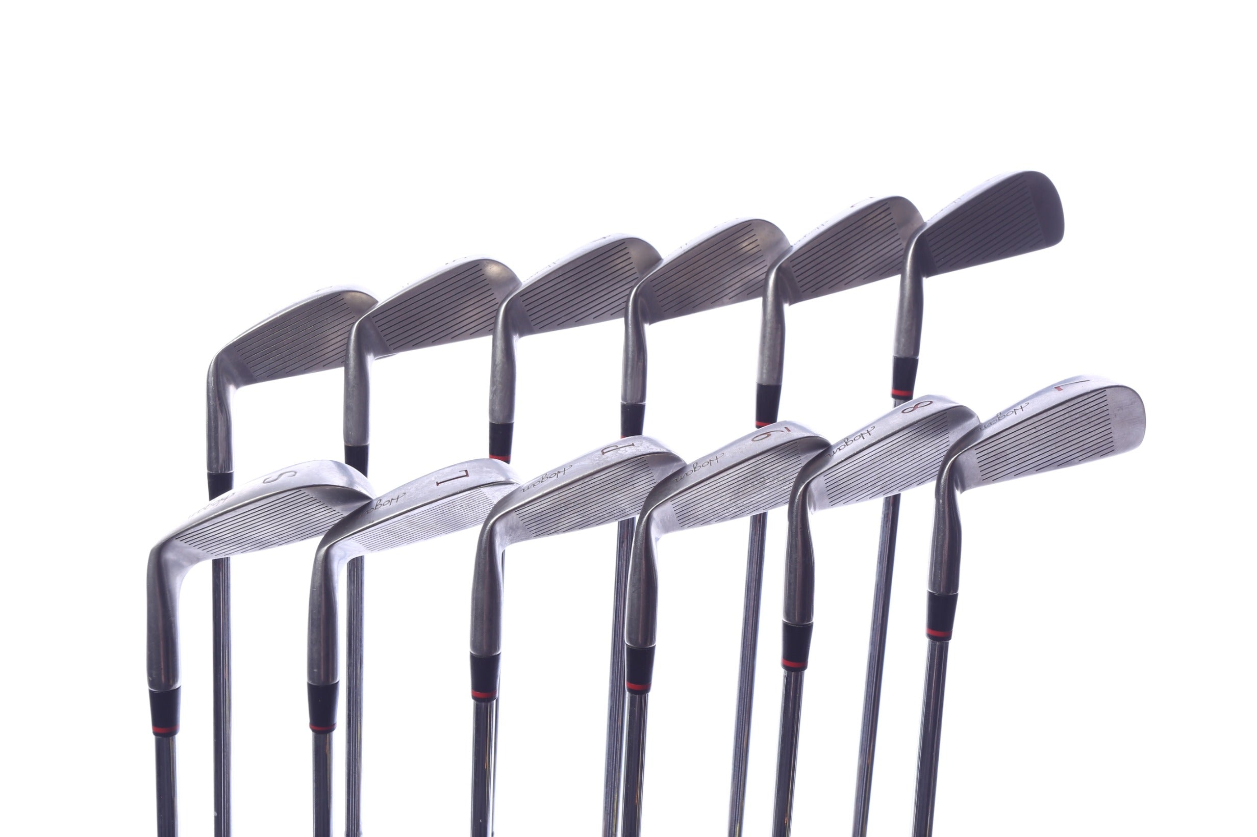 Used Ben Hogan H-40 Iron Set - Right-Handed - 1-PW, SW, LW - Stiff Flex