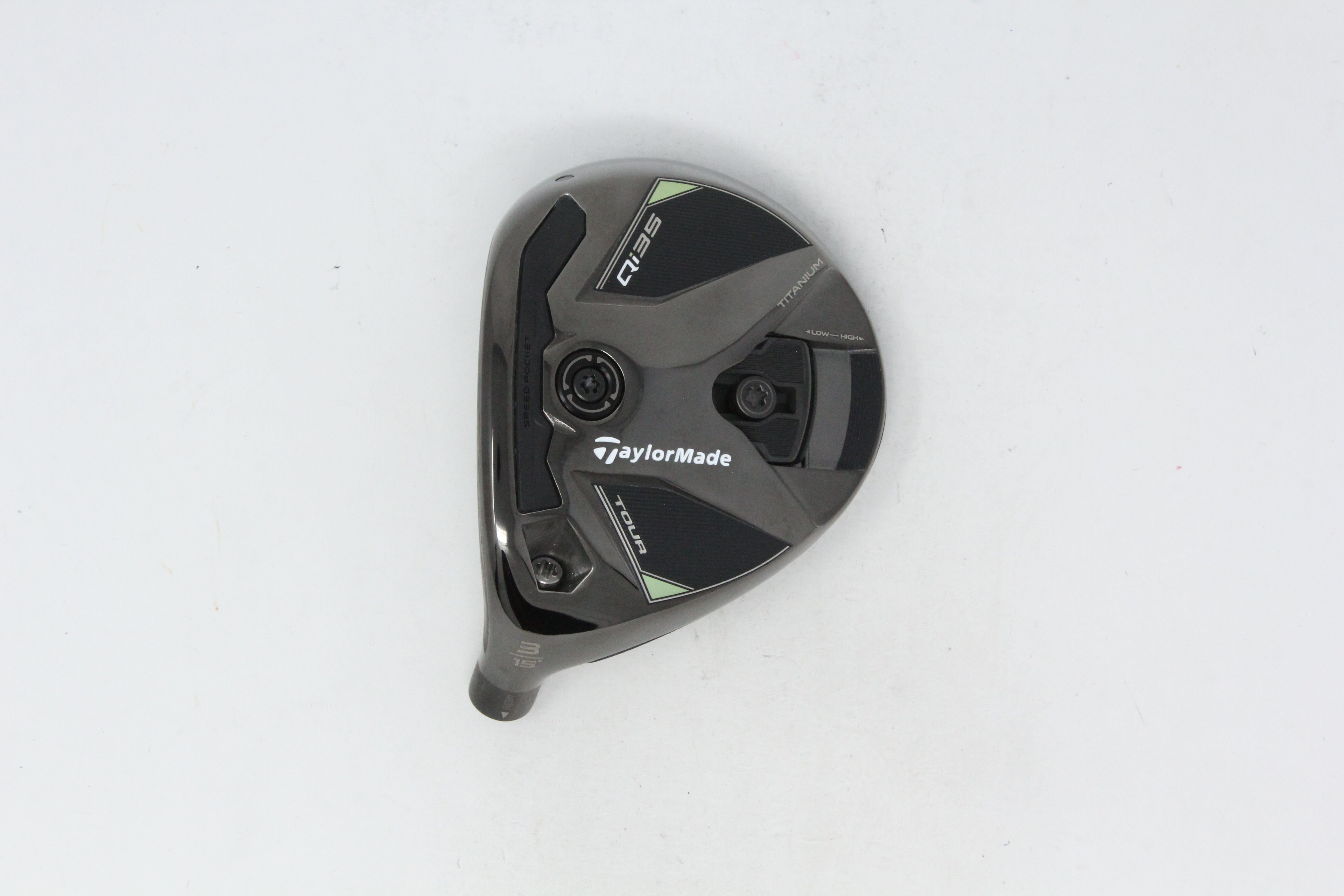Used TaylorMade Qi35 Tour 3-Wood - HEAD ONLY - Left-Handed-Next Round