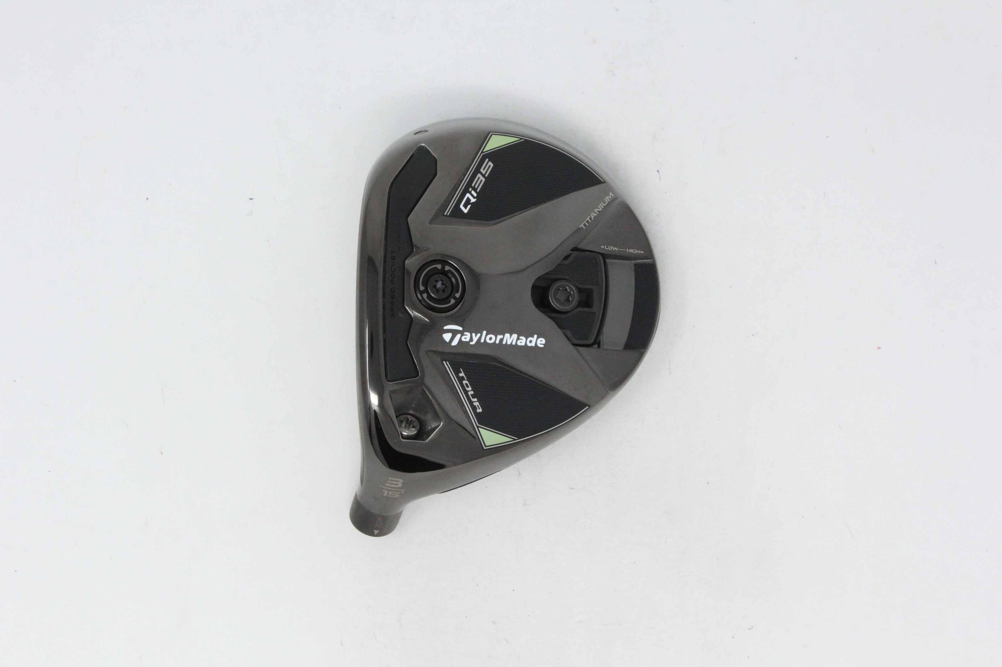 Used TaylorMade Qi35 Tour 3-Wood - HEAD ONLY - Left-Handed-Next Round