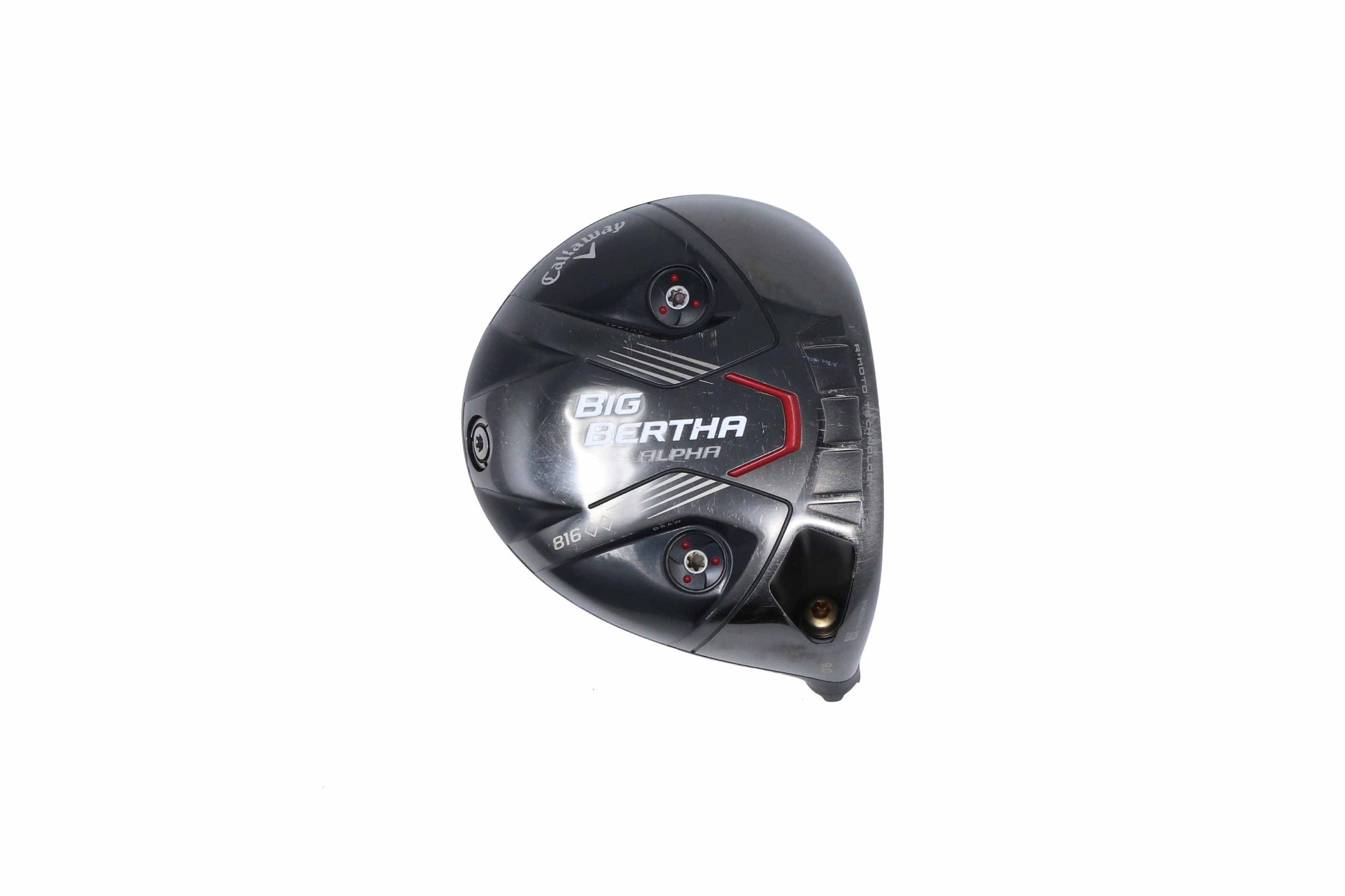 Used Callaway Big Bertha Alpha 816 DBD Driver - HEAD ONLY - Right-Handed - 9 Degrees-Next Round
