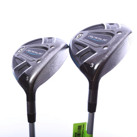 Used Callaway Rogue Wood Set - Right-Handed - 3W, 5W - Ladies Flex-Next Round
