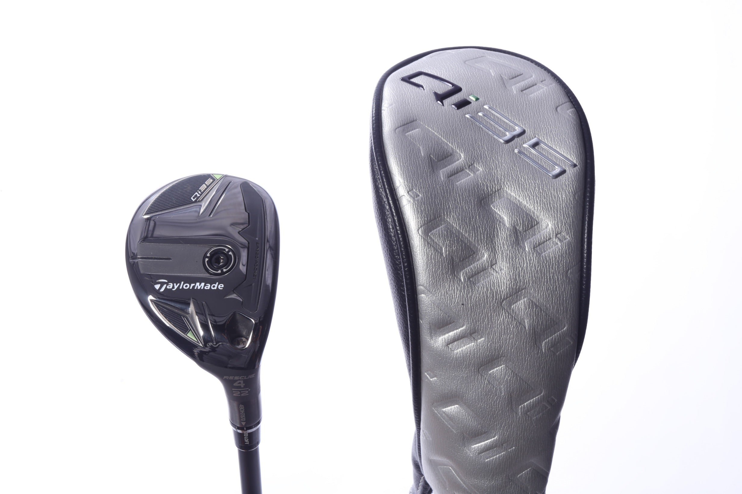 Used TaylorMade Qi35 Rescue 4H Hybrid - Right-Handed - 22 Degrees - Regular Flex-Next Round
