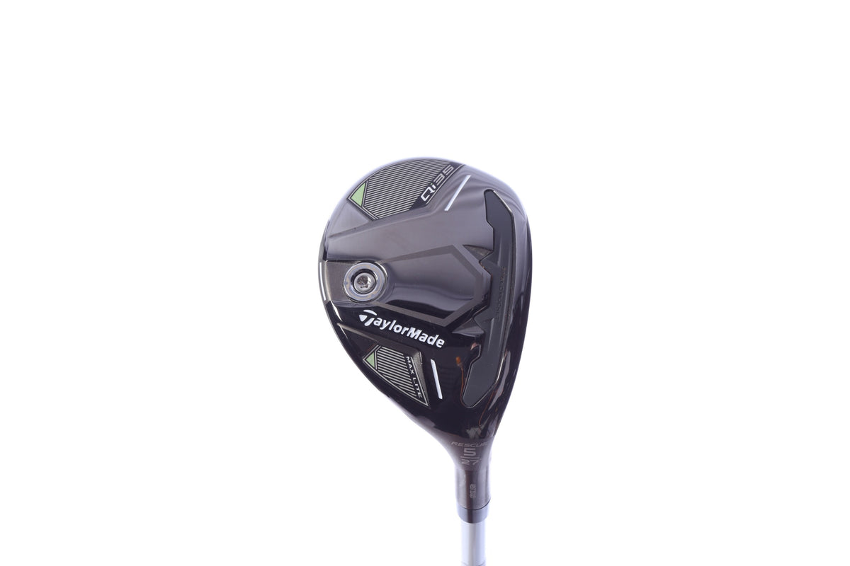 Used TaylorMade Qi35 MAX Lite Rescue 5H Hybrid - Right-Handed - 27 Degrees - Ladies Flex