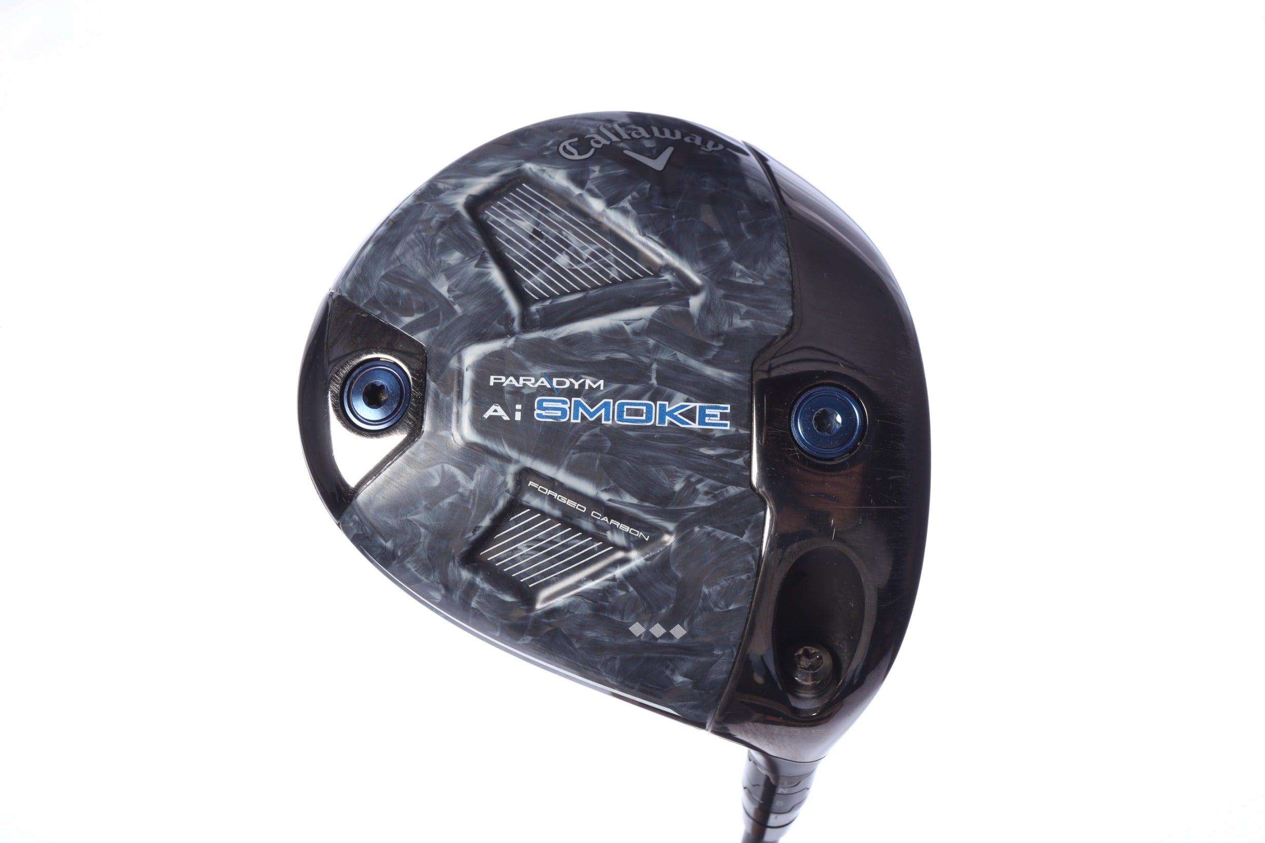 Used Callaway Paradym Ai Smoke Triple Diamond Driver - 10.5 Degrees - Stiff Flex Mitsubishi Kaili Blue Darkwaves CB - Right-Handed-Next Round