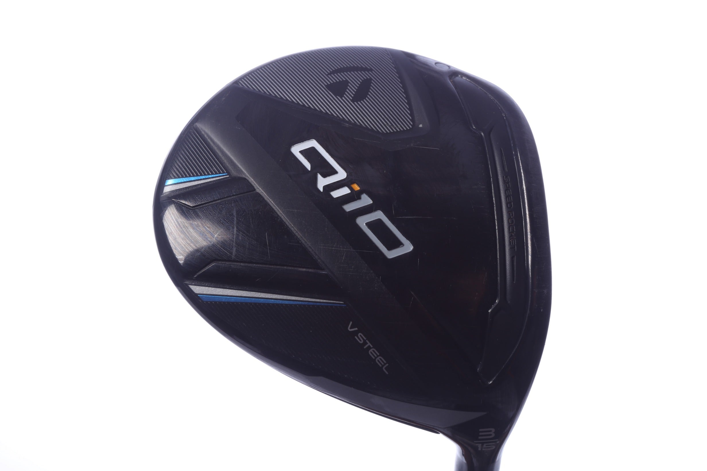 Used TaylorMade Qi10 3-Wood - Right-Handed - 15 Degrees - Stiff Flex-Next Round