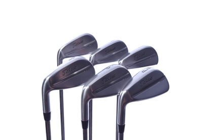 Used Titleist 2025 T250 Iron Set - Left-Handed - 5-PW - Stiff Flex