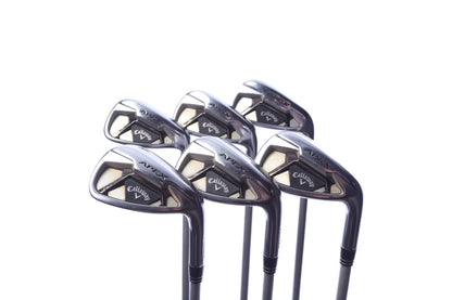 Used Callaway Apex 21 Iron Set - Right-Handed - 6-PW, AW - Seniors Flex