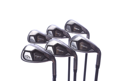 Used Callaway Rogue ST MAX OS Iron Set - Right-Handed - 5-PW - Seniors Flex