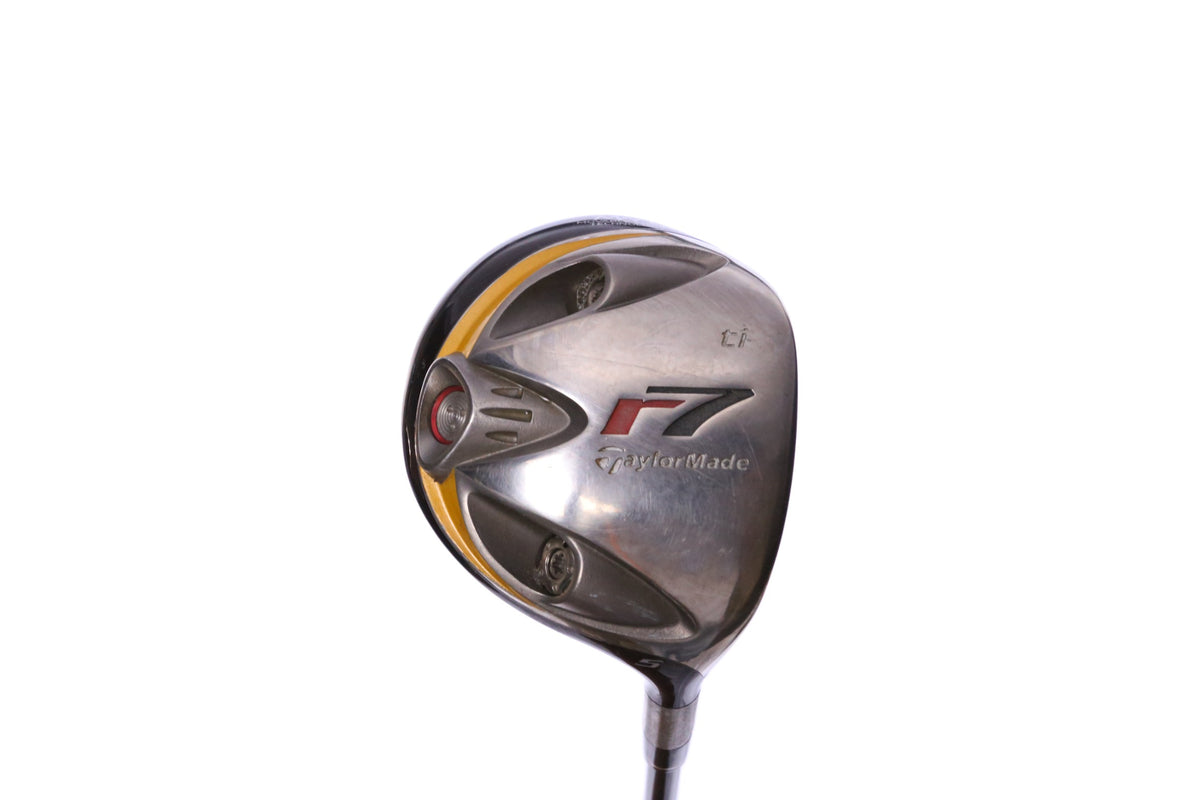 Used TaylorMade R7 Titanium 5-Wood - Right-Handed - 18 Degrees - Stiff Flex