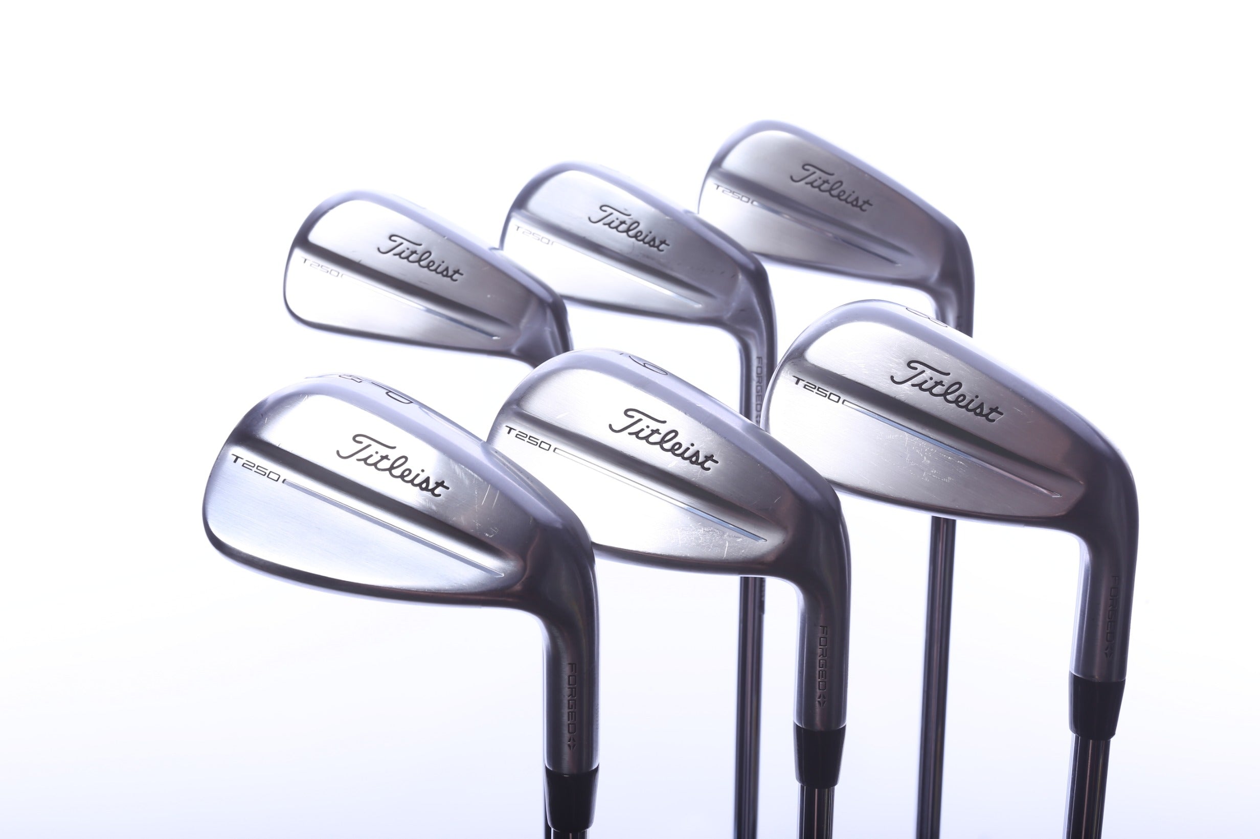 Used Titleist 2025 T250 Iron Set - Right-Handed - 5-PW - Stiff Flex