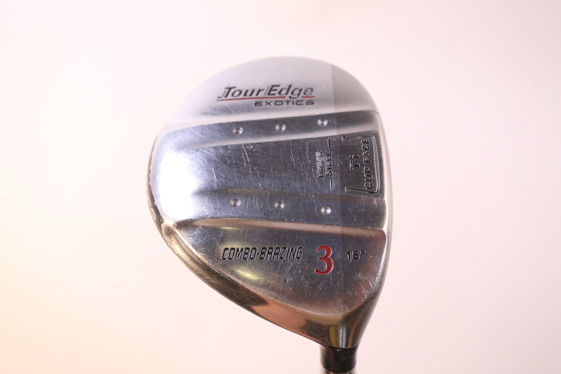 Used Tour Edge EXOTICS COMBO BRAZING 3-Wood - Right-Handed - 15 Degrees - Regular Flex-Next Round