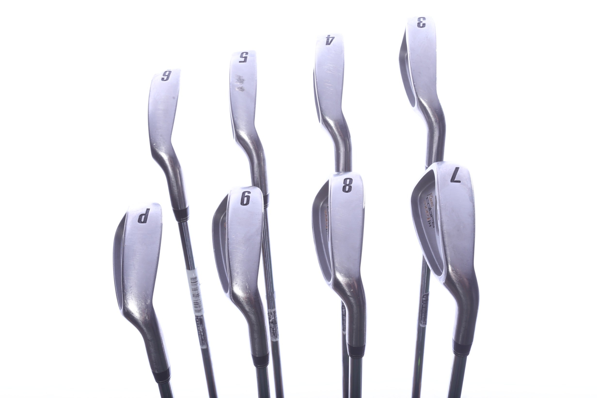 Used Cobra 3100 I/H Iron Set - Right-Handed - 3-PW - Regular Flex