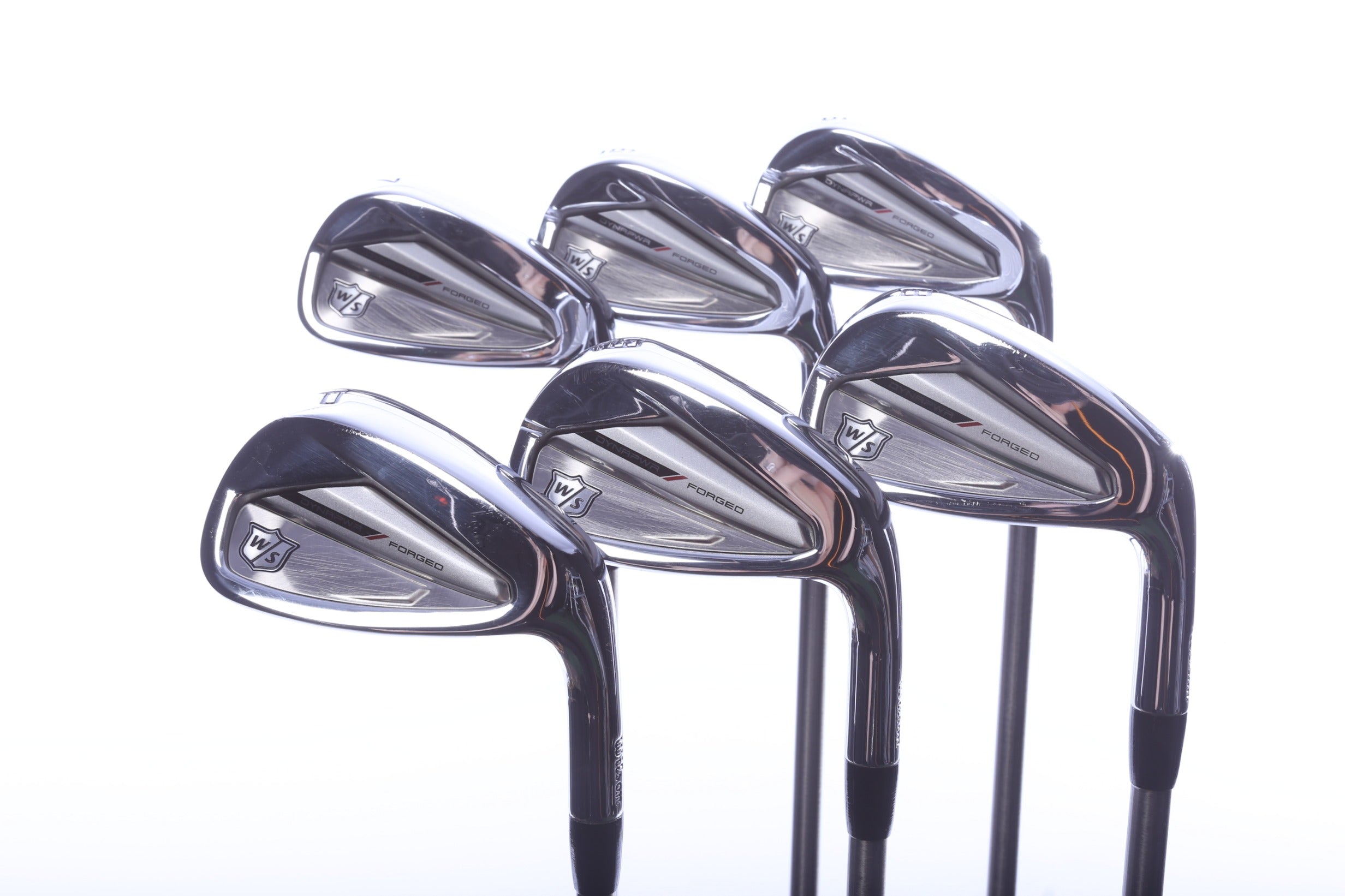 Used Wilson Dynapwr Forged Iron Set - Right-Handed - 5-PW - Regular Flex-Next Round