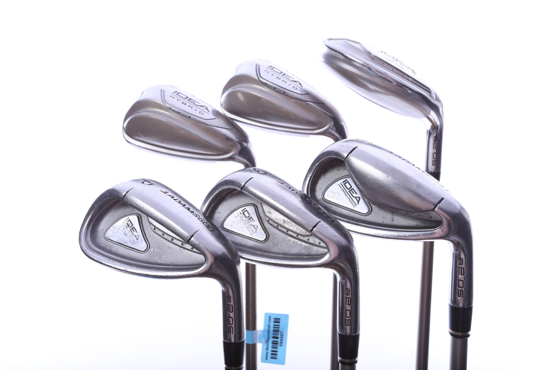 Used Adams a2 OS Ladies 12 pc. Iron Set - Right-Handed - 5-PW - Ladies Flex-Next Round