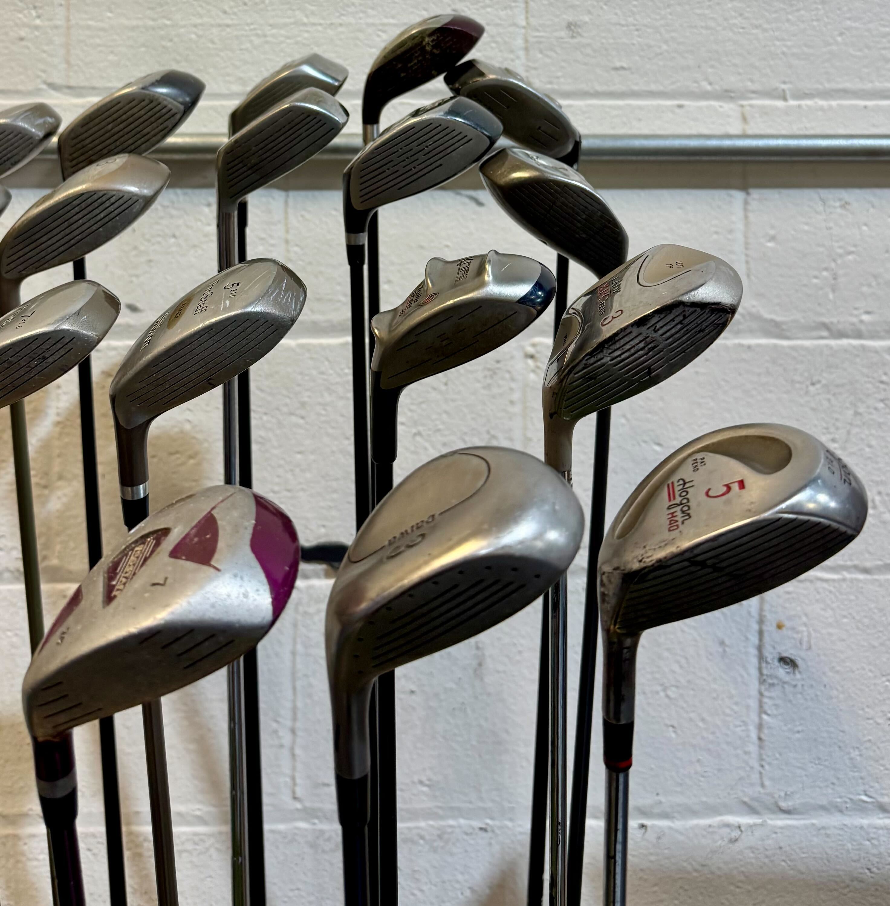 Wholesale Lot of 40 Golf Clubs - Assorted Fairway Woods-Next Round