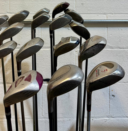Wholesale Lot of 40 Golf Clubs - Assorted Fairway Woods-Next Round