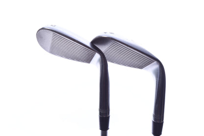 Used Callaway JAWS Raw Chrome Wedge Set - Left-Handed - 52*, 56* - Regular Flex