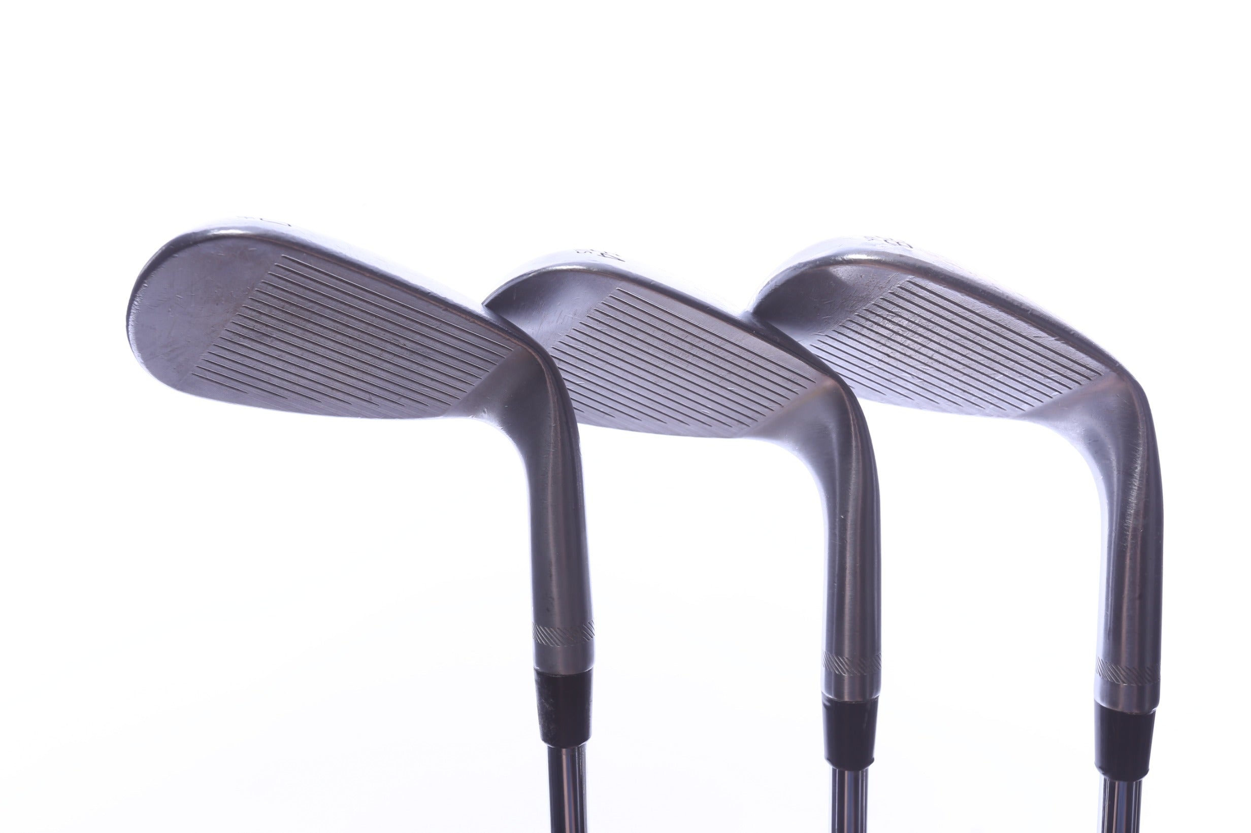 Used Titleist Vokey SM9 Tour Chrome Wedge Set - Left-Handed - 50*, 54*, 58* - Wedge Flex