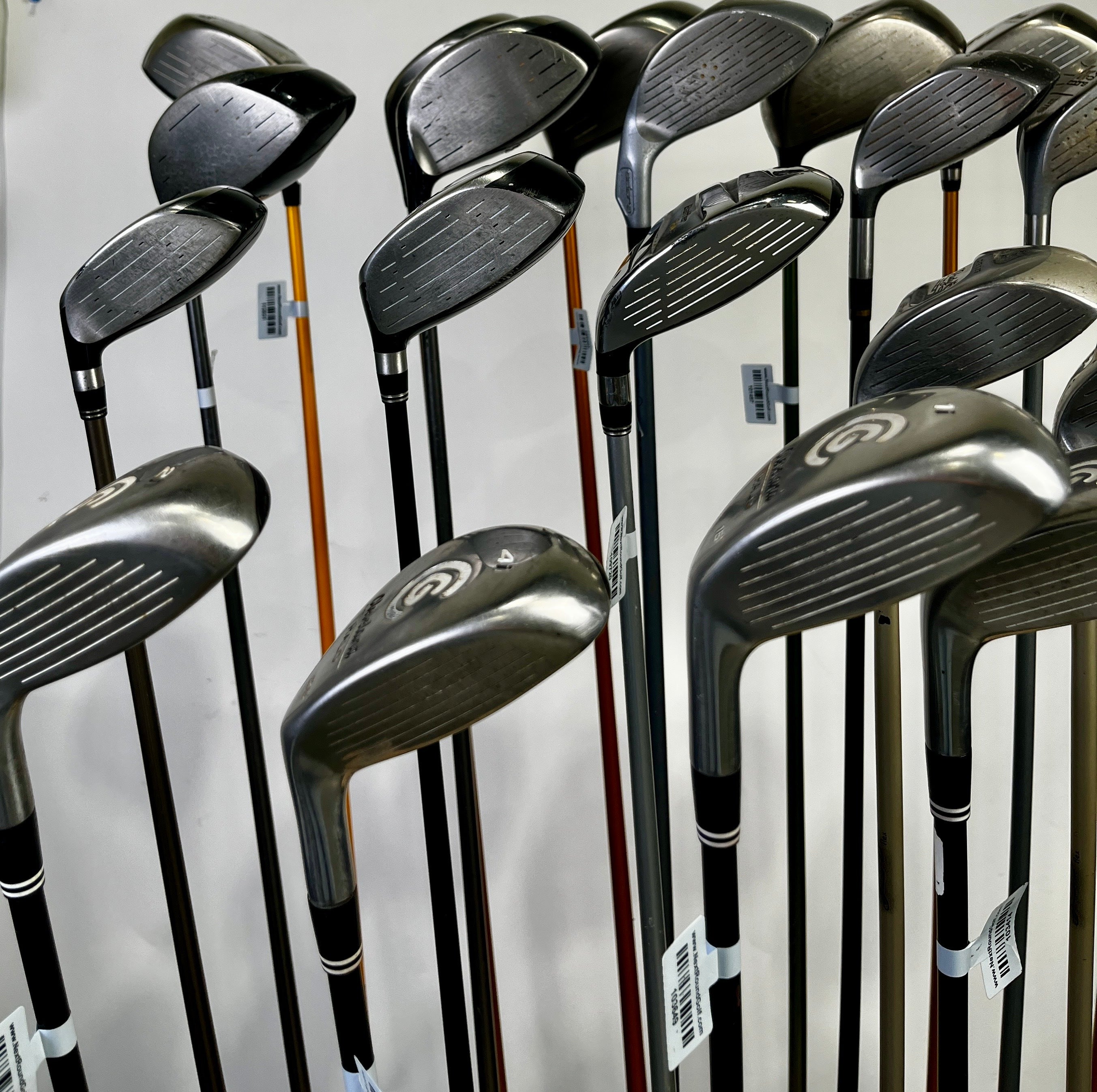 Wholesale Lot of 24 Cobra Drivers and Woods with Cleveland Drivers and Hybrids-Next Round