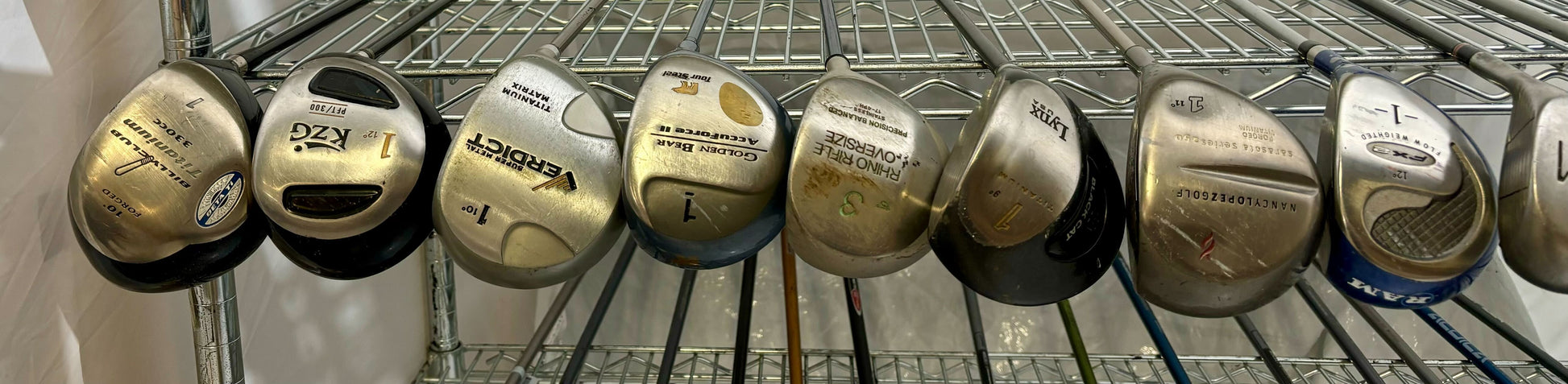 Wholesale Lot of 30 Golf Clubs - Assorted Drivers and Fairway Woods-Next Round