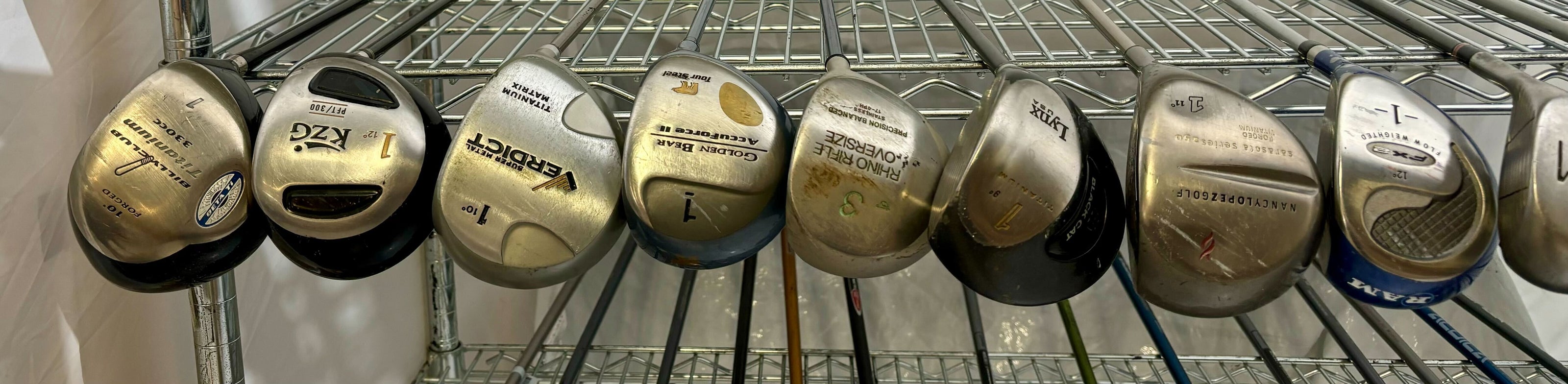Wholesale Lot of 30 Golf Clubs - Assorted Drivers and Fairway Woods-Next Round