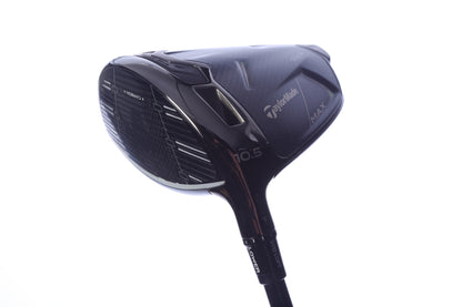 Used TaylorMade Qi35 MAX Driver - 10.5 Degrees - Stiff Flex Project X HZRDUS SMOKE Red RDX - Left-Handed
