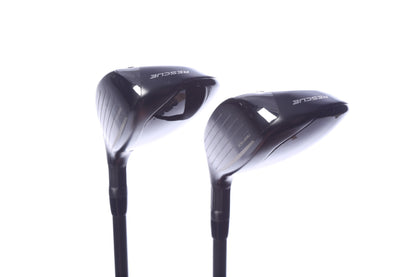 Used TaylorMade STEALTH 2 HD Rescue Hybrid Set - Right-Handed - 3H, 4H - Seniors Flex