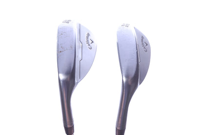 Used Callaway Opus Brushed Chrome Wedge Set - Left-Handed - 50*, 54* - Stiff Flex