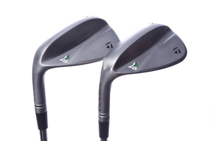 Used TaylorMade Milled Grind 4 Raw Wedge Set - Left-Handed - 52*, 56* - Wedge Flex-Next Round