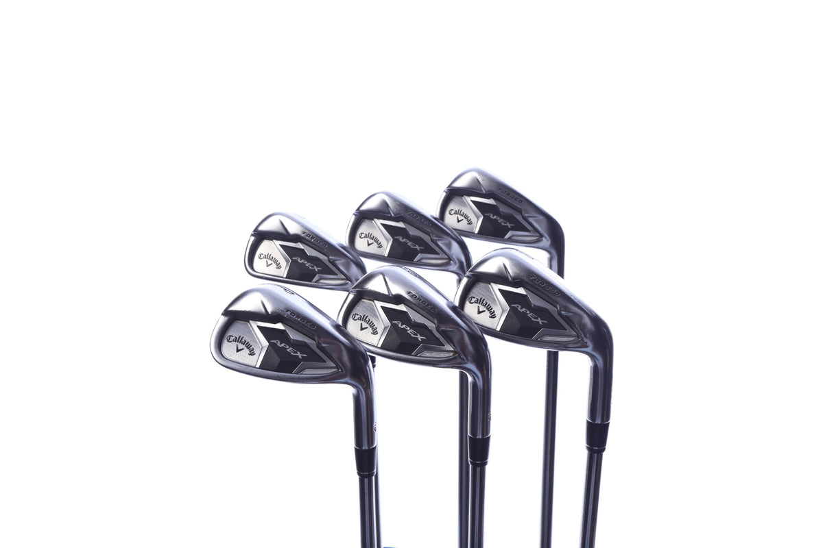 Used Callaway Apex 19 Iron Set - Right-Handed - 5-PW - Seniors Flex-Next Round