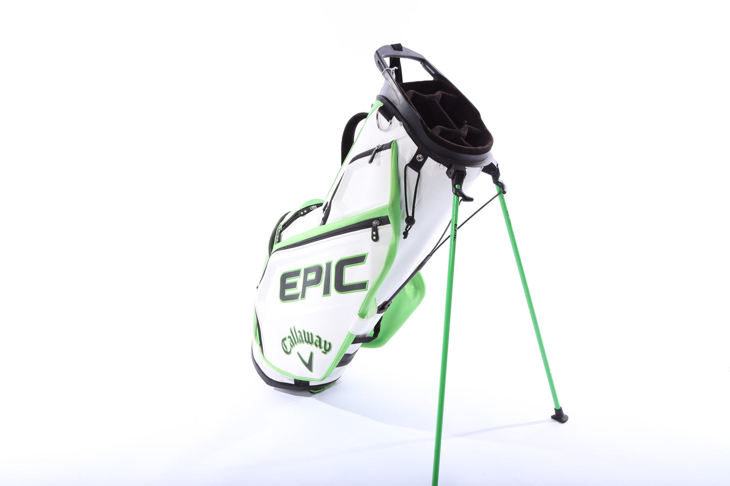 Callaway Epic Stand Bag 5-Way Green/White-Next Round