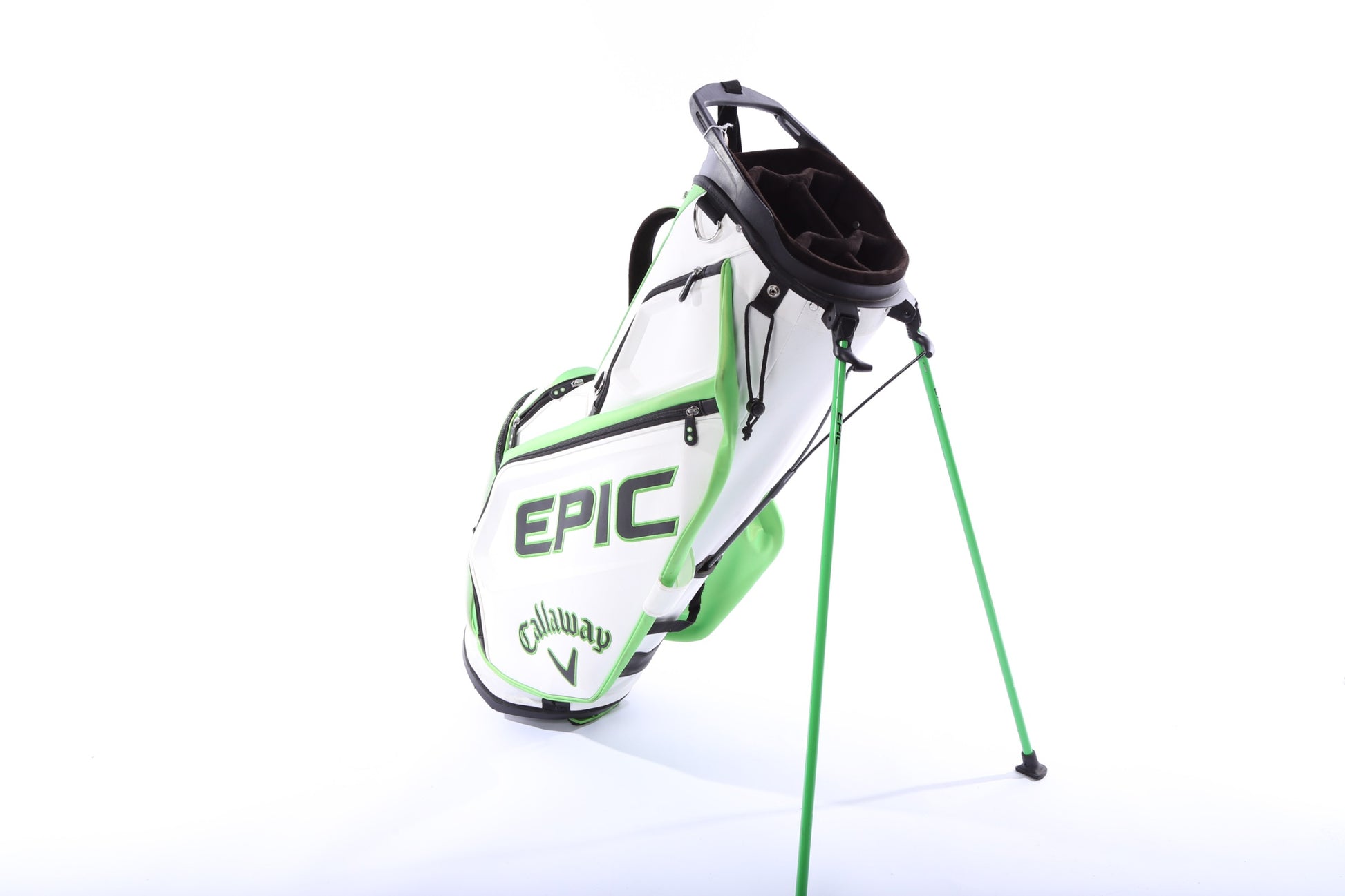 Callaway Epic Stand Bag 5-Way Green/White-Next Round
