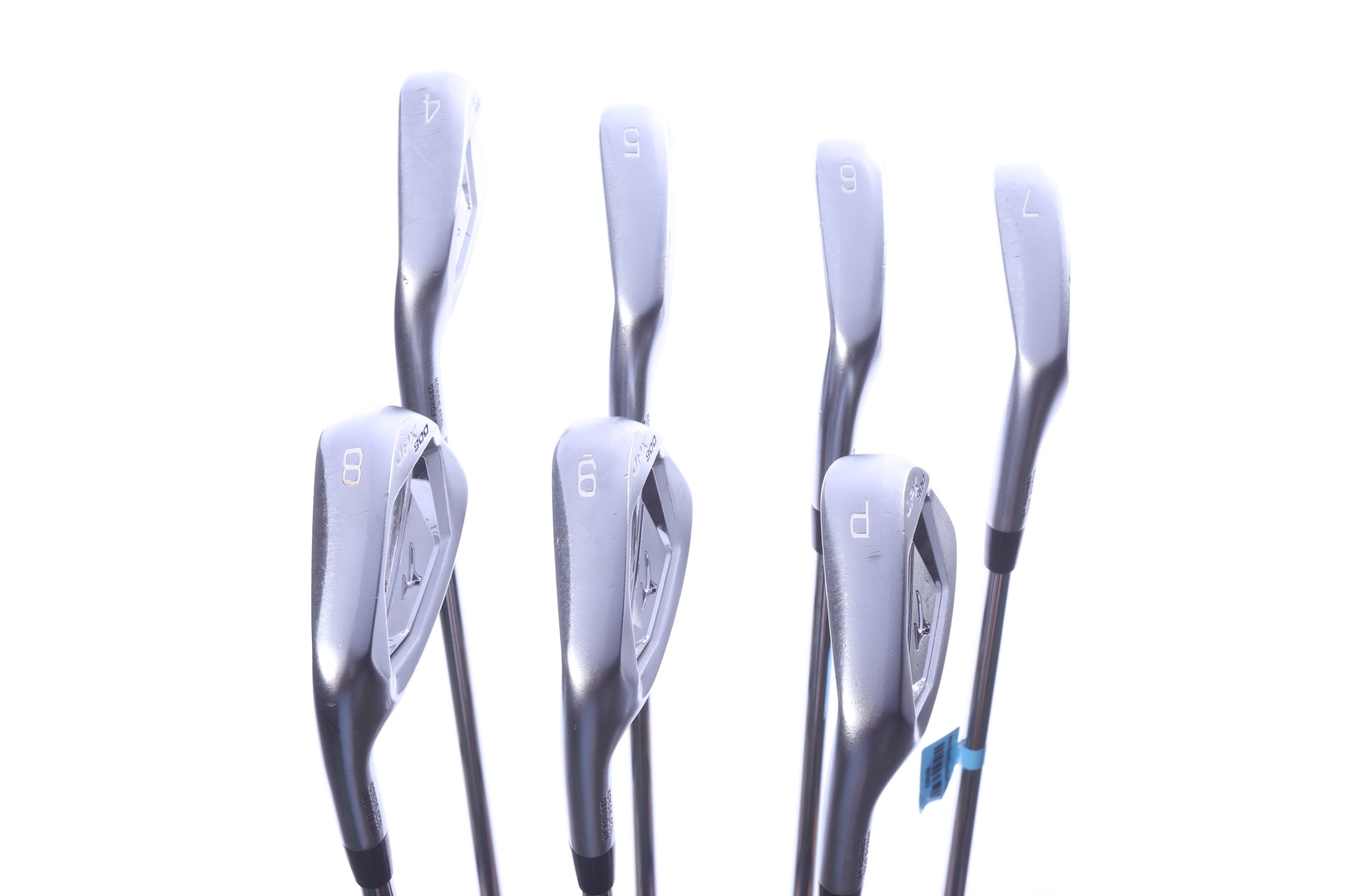 Used Mizuno JPX 900 Forged Iron Set - Left-Handed - 4-PW - Stiff Flex