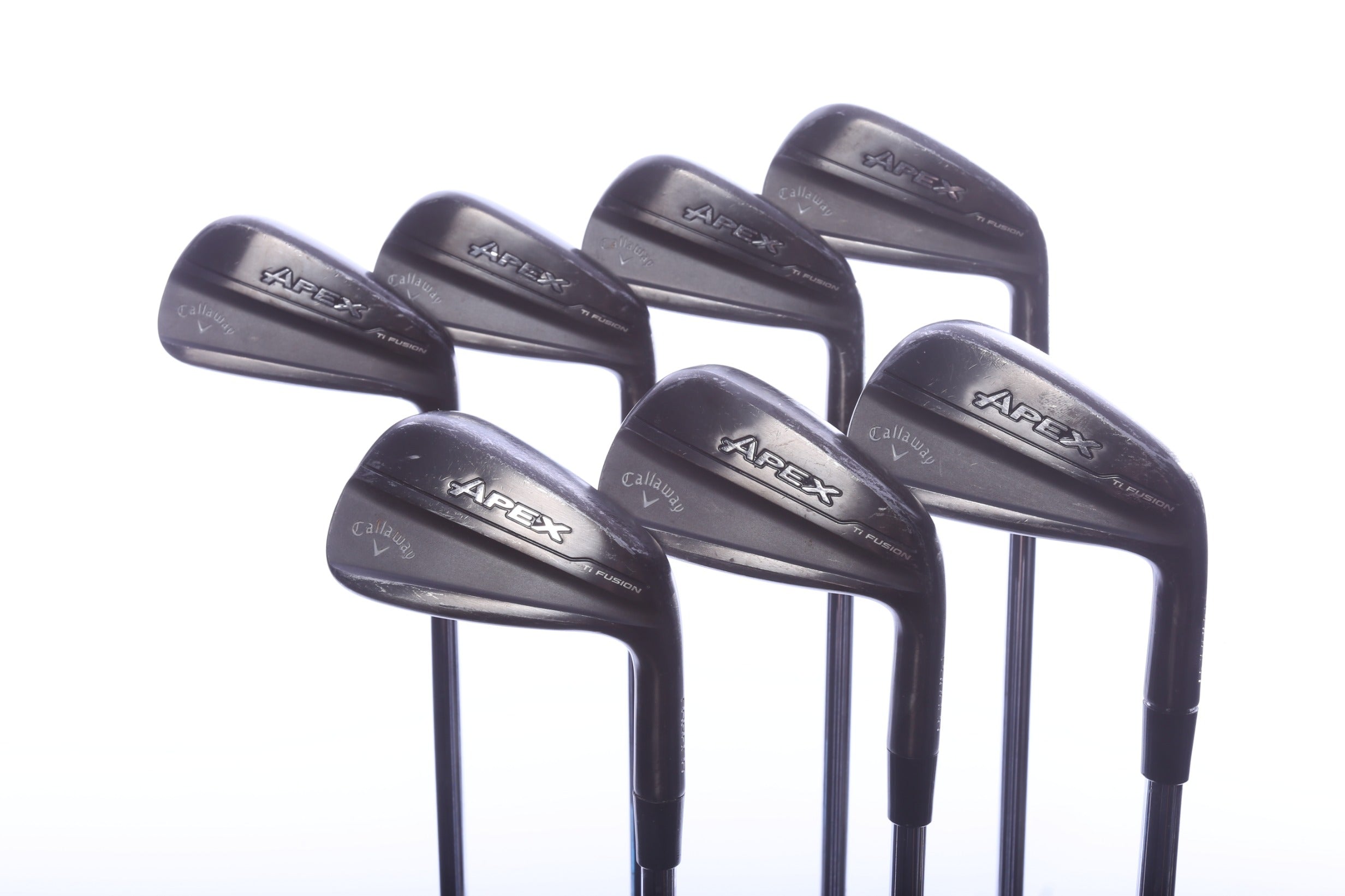 Used Callaway Apex TiFusion Iron Set - Right-Handed - 4-PW - Extra Stiff Flex-Next Round