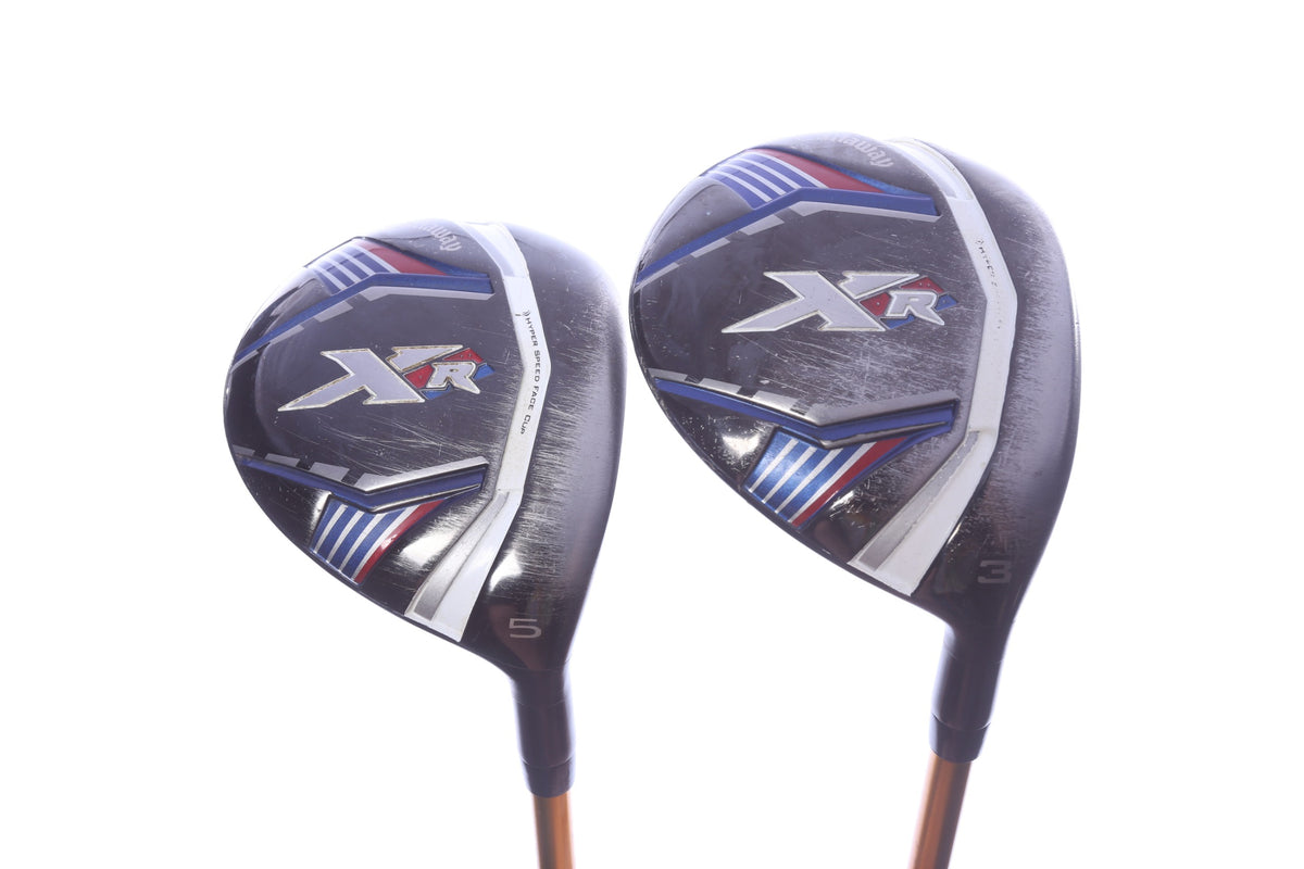 Used Callaway XR Wood Set - Right-Handed - 3W, 5W - Regular Flex-Next Round