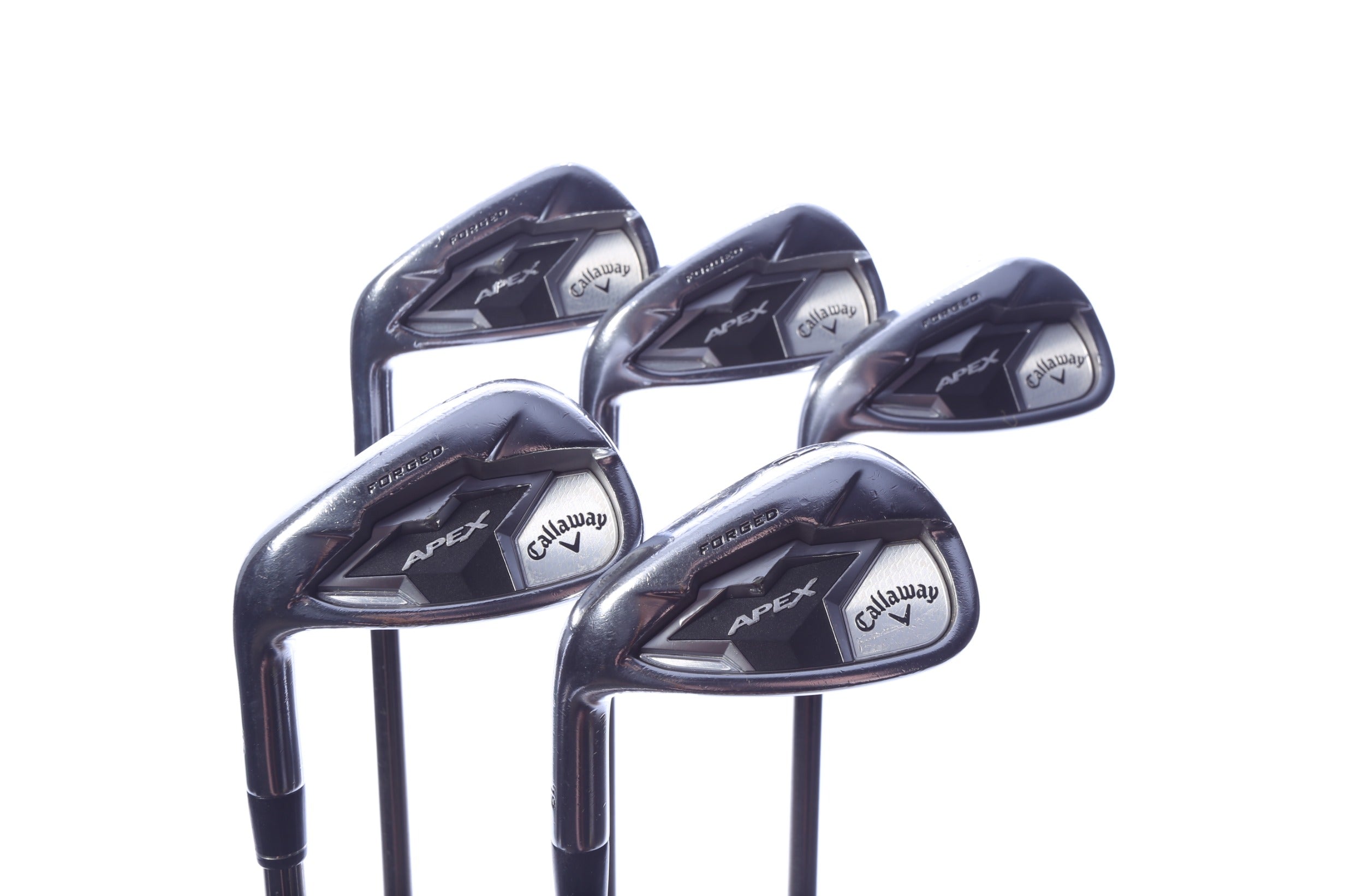 Used Callaway Apex 19 Iron Set - Left-Handed - 6-PW - Regular Flex
