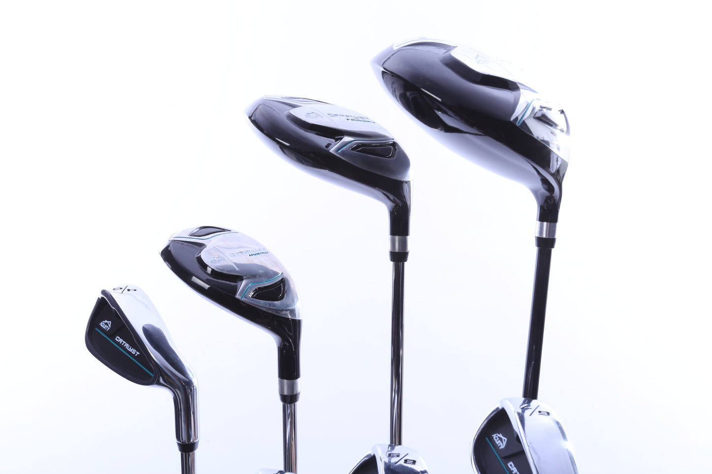 Used Acuity Catalyst Complete Set - Right-Handed - Dr, FW, HY, 4/5, 6/7, 8/9, PW, Putter - Ladies Flex-Next Round
