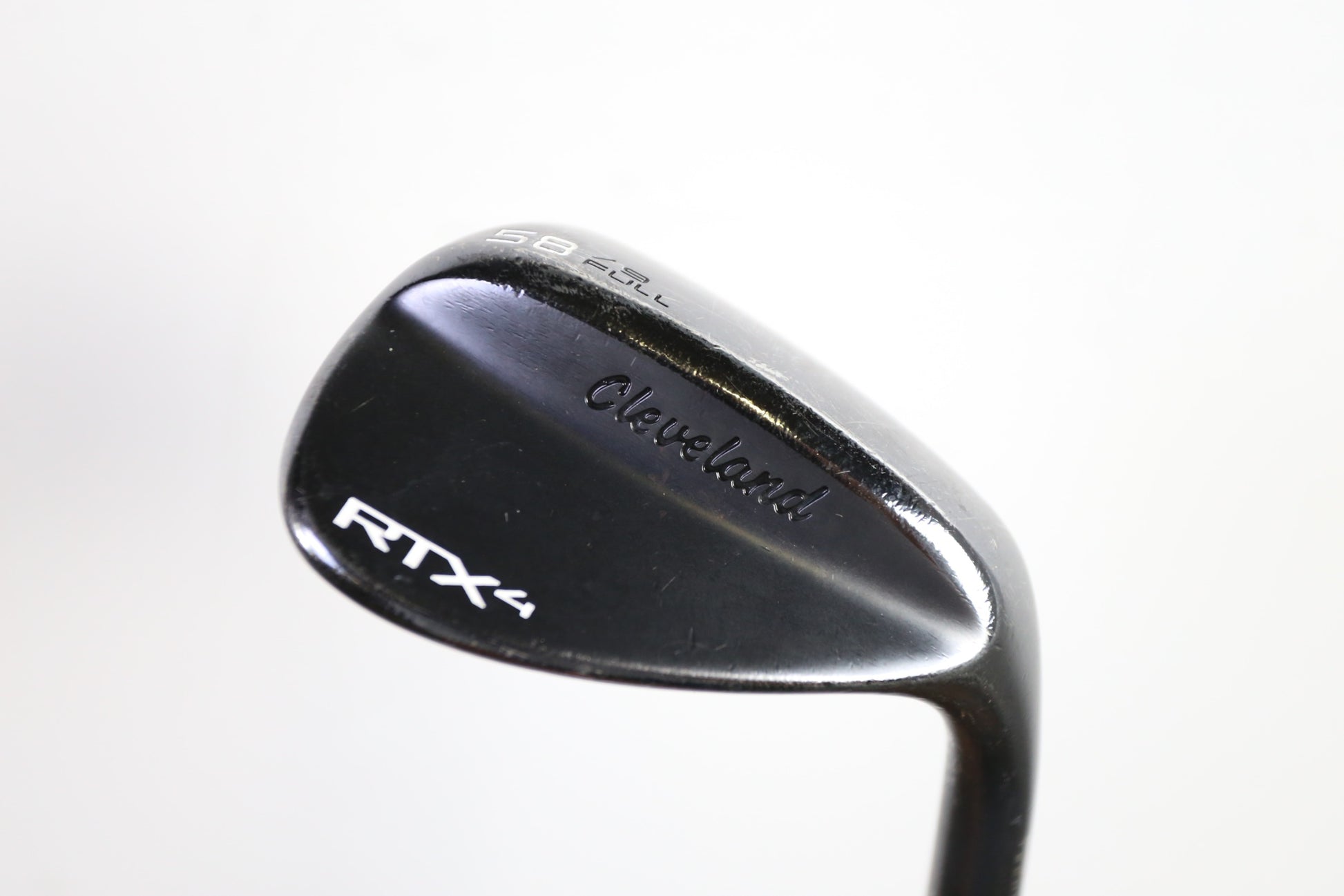 Used Cleveland RTX-4 Black Satin Lob Wedge - Right-Handed - 58 Degrees - Stiff Flex-Next Round