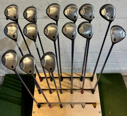 Wholesale Lot of 30 Golf Clubs - Callaway Steelhead III Woods - Ladies Flex-Next Round