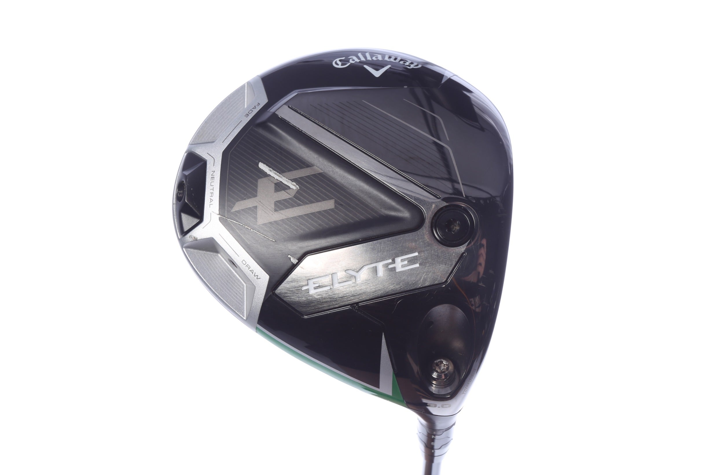 Used Callaway Elyte Driver - 9 Degrees - Stiff Flex Fujikura Speeder Evolution 661 - Right-Handed-Next Round