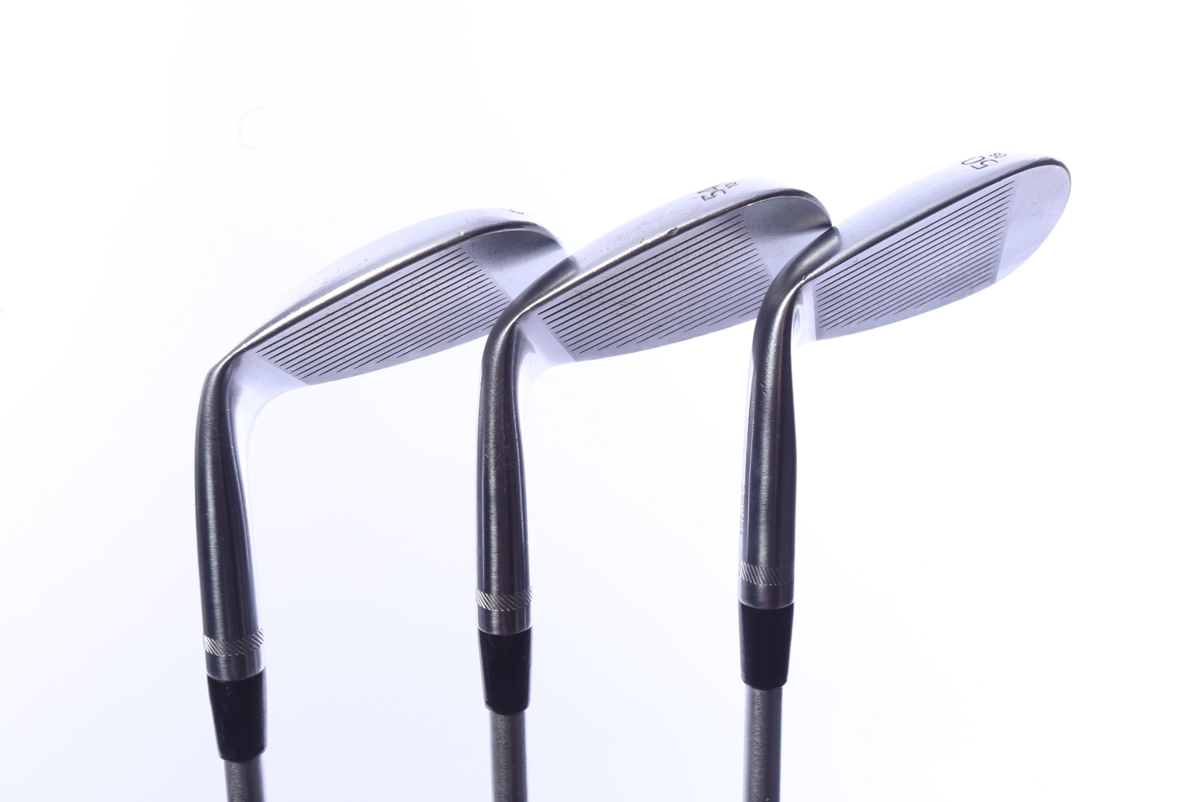 Used Titleist Vokey SM5 Tour Chrome Wedge Set - Right-Handed - 50*, 54*, 60* - Stiff Flex