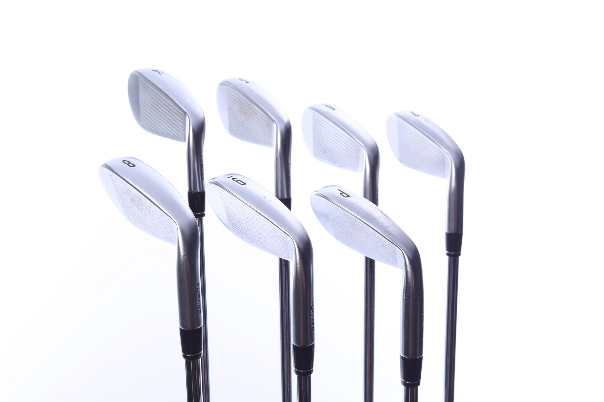 Used Callaway Apex DCB Iron Set - Left-Handed - 4-PW - Stiff Flex