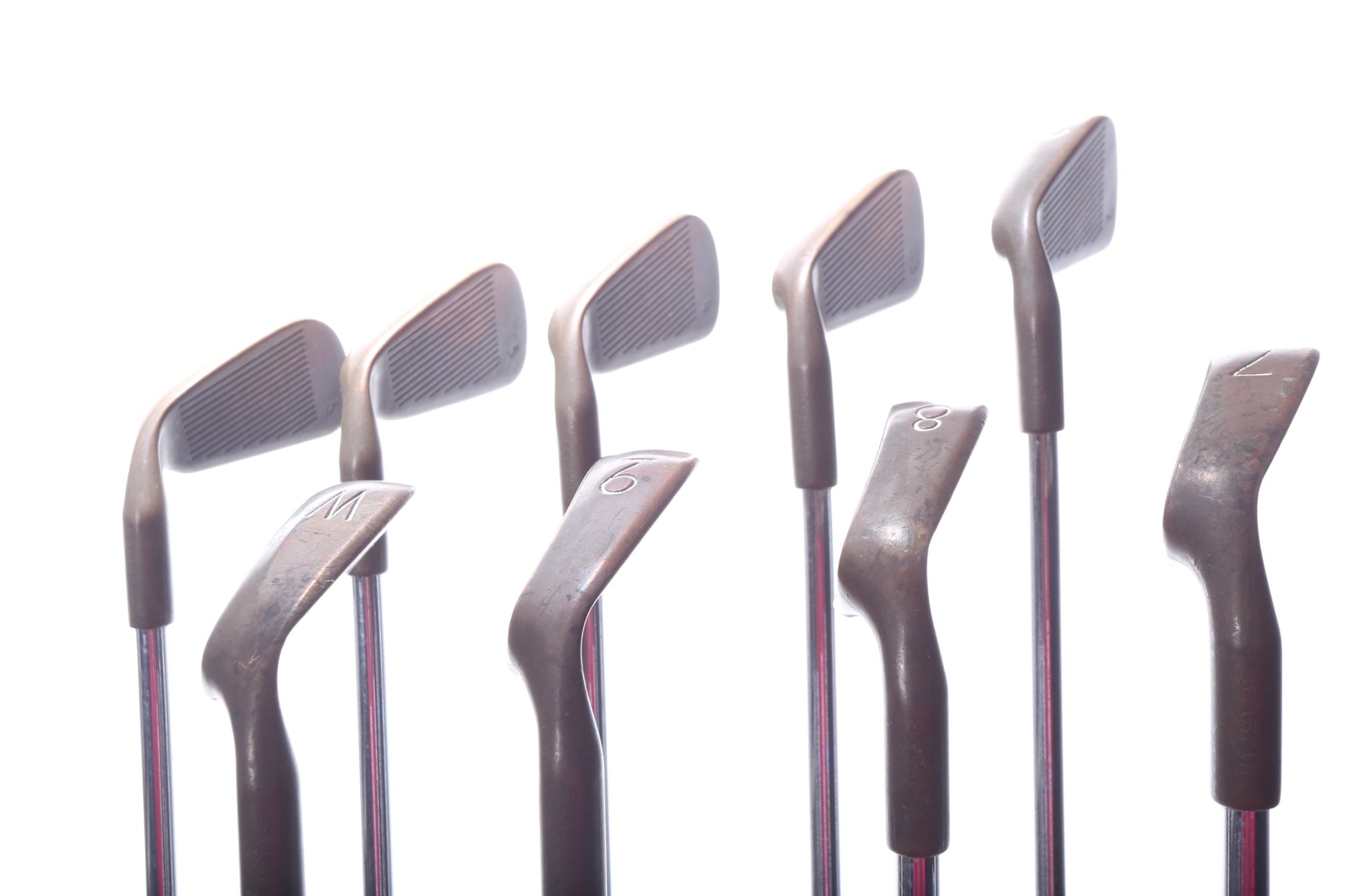 Used Ping Eye 2 Beryllium Copper Iron Set - Right-Handed - 2-PW - Stiff Flex-Next Round