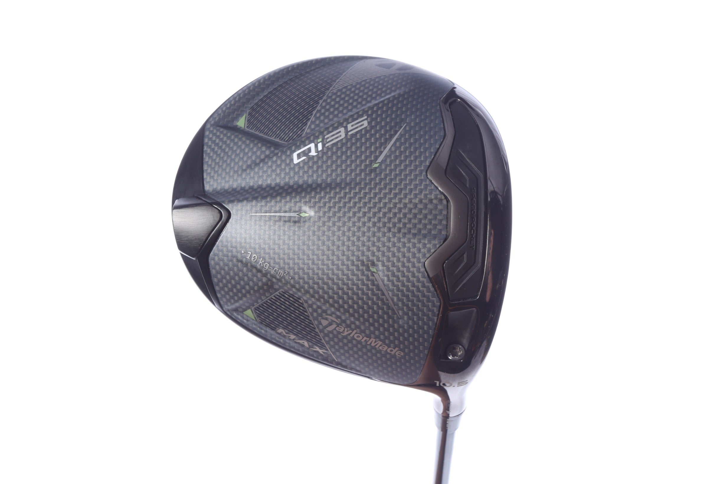 Used TaylorMade Qi35 MAX Driver - 10.5 Degrees - Regular Flex Project X HZRDUS SMOKE RDX Red - Right-Handed-Next Round