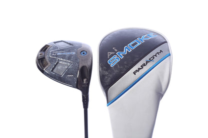 Used Callaway Paradym Ai Smoke MAX Driver - 10.5 Degrees - Regular Flex Mitsubishi Tensei AV Series Blue - Right-Handed