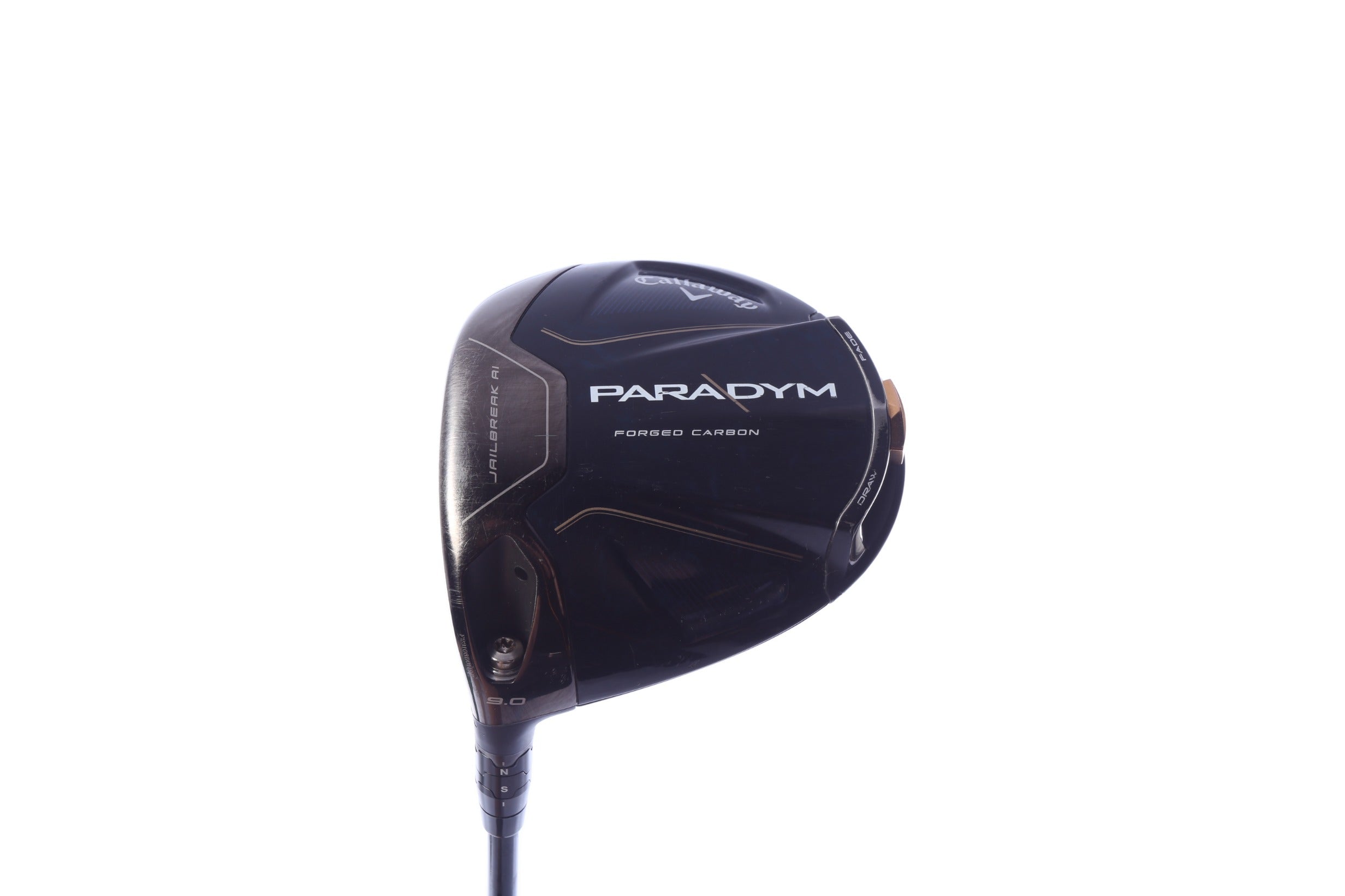 Used Callaway Paradym X Driver - 9 Degrees - Stiff Flex Project X HZRDUS Smoke RDX - Left-Handed
