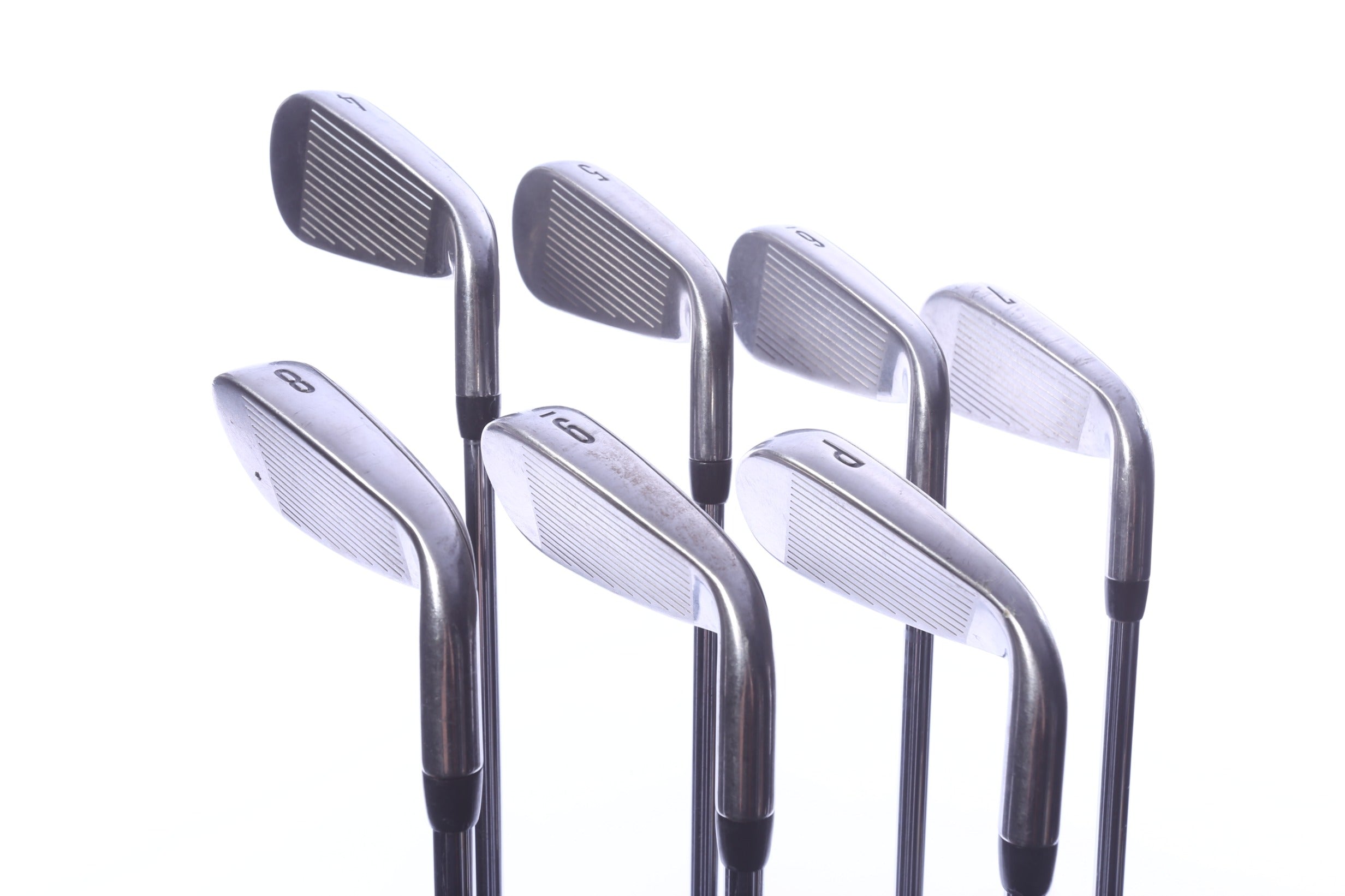 Used Callaway X Hot N14 Iron Set - Left-Handed - 4-PW - Uniflex Flex