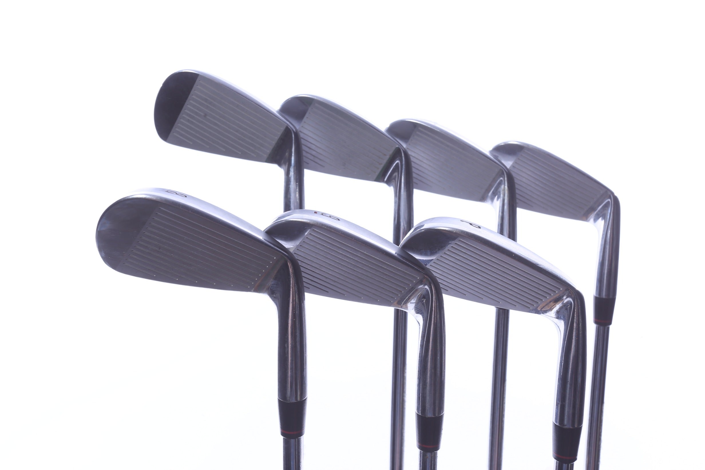 Used Nike Victory Red Forged Split Cavity Iron Set - Left-Handed - 4-PW - Stiff Flex