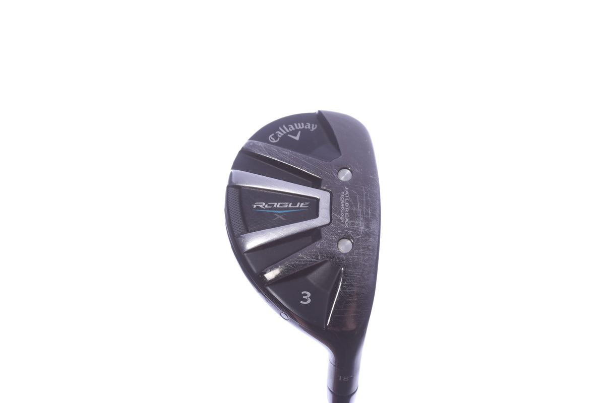 Used Callaway Rogue X 3H Hybrid - Right-Handed - 18 Degrees - Regular Flex